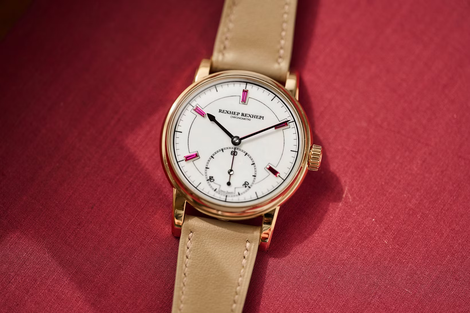 Unveiling the Limited Edition Rexhep Rexhepi Chronomètre Contemporain II "Rubis"