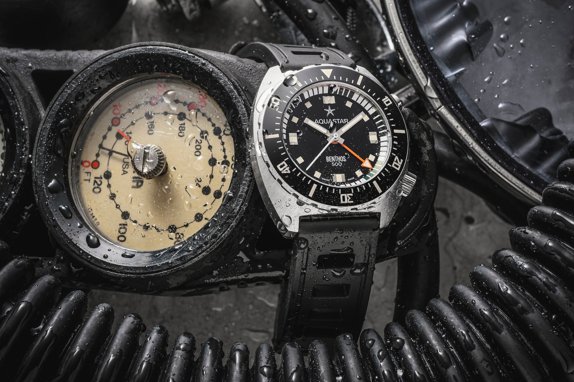 Aquastar Benthos 500 Chronograph: A Modern Reinterpretation of the 1970s Classic