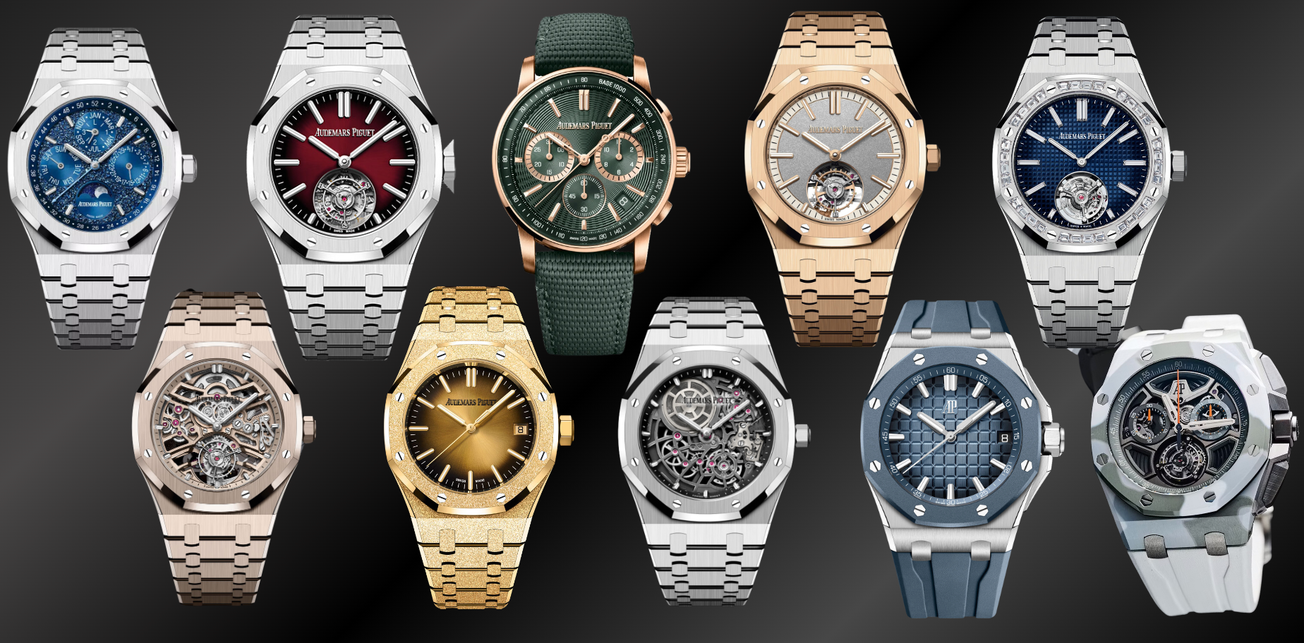 Audemars Piguet's 2024 releases: New Royal Oaks, Code's 11.59, Offshores & more