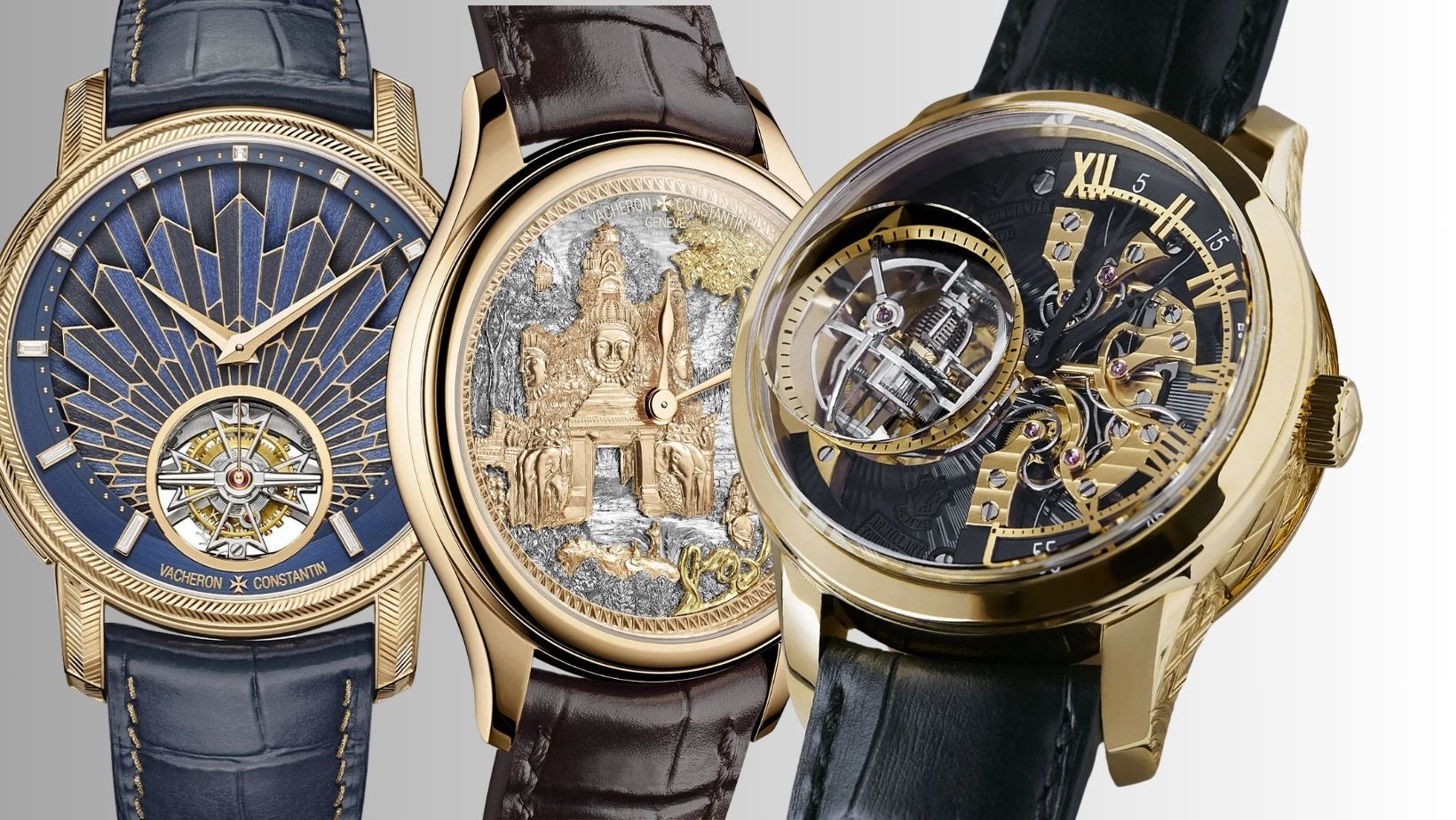Vacheron Constantin at its best: Les Cabinotiers Récits de Voyage 9 pieces Collection