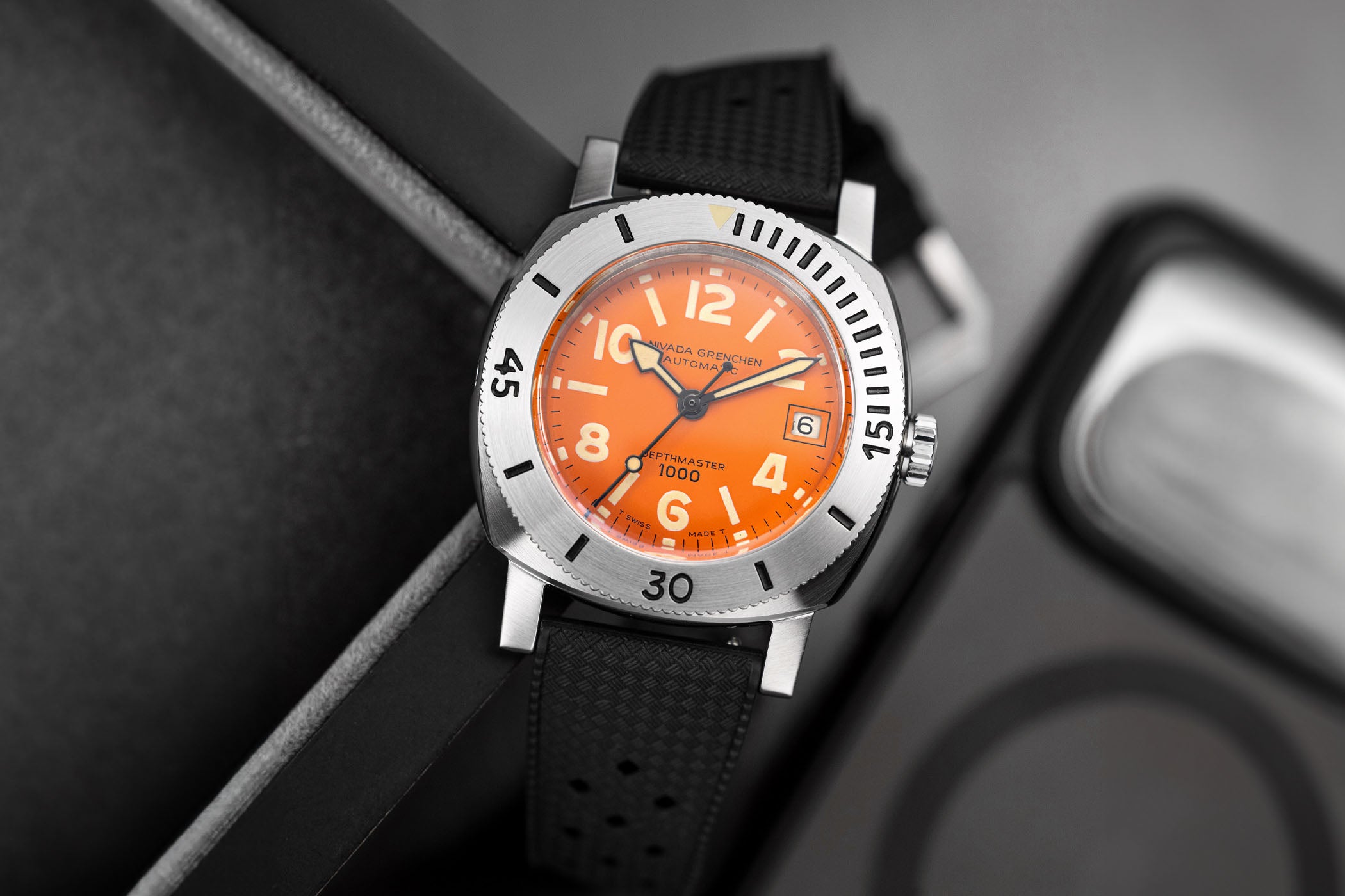 The Nivada Grenchen Depthmaster Orange Limited Edition