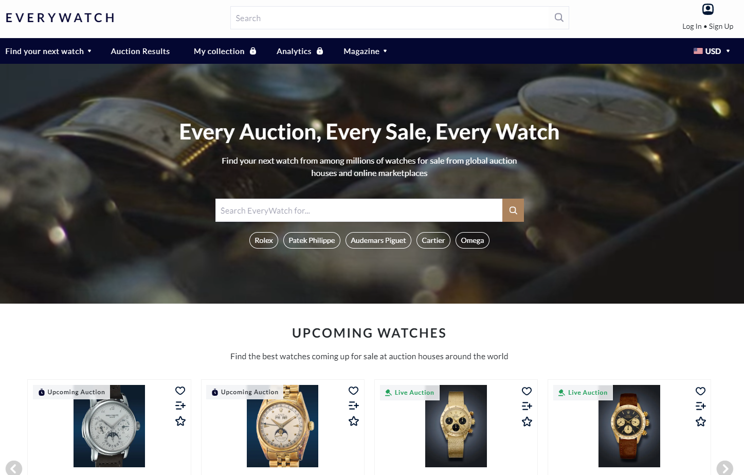 Everywatch: A New online resource for Valuing, Researching, and Collecting Watches