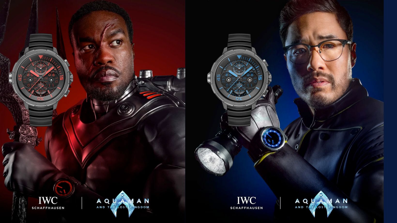 IWC & Warner Bros: Two new Aquaman-Inspired Aquatimer Perpetual Calendars