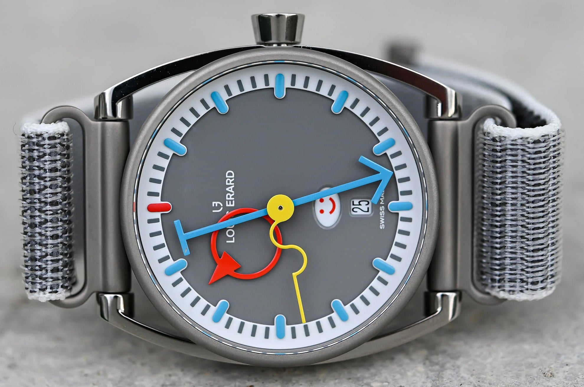 The new Louis Erard x Alain Silberstein Smile-Day Grey