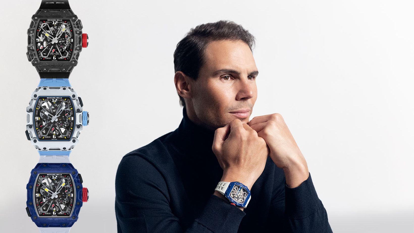 RM 35-03 Automatic Rafael Nadal: Extra-sporty automatic trio