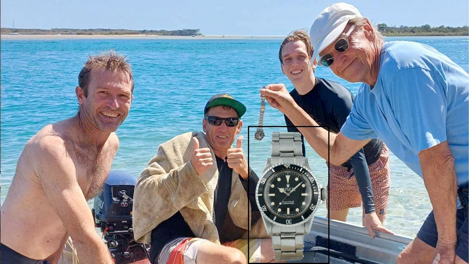 A beautiful story about a lost Rolex Submariner ref. 5513 from the 1970s