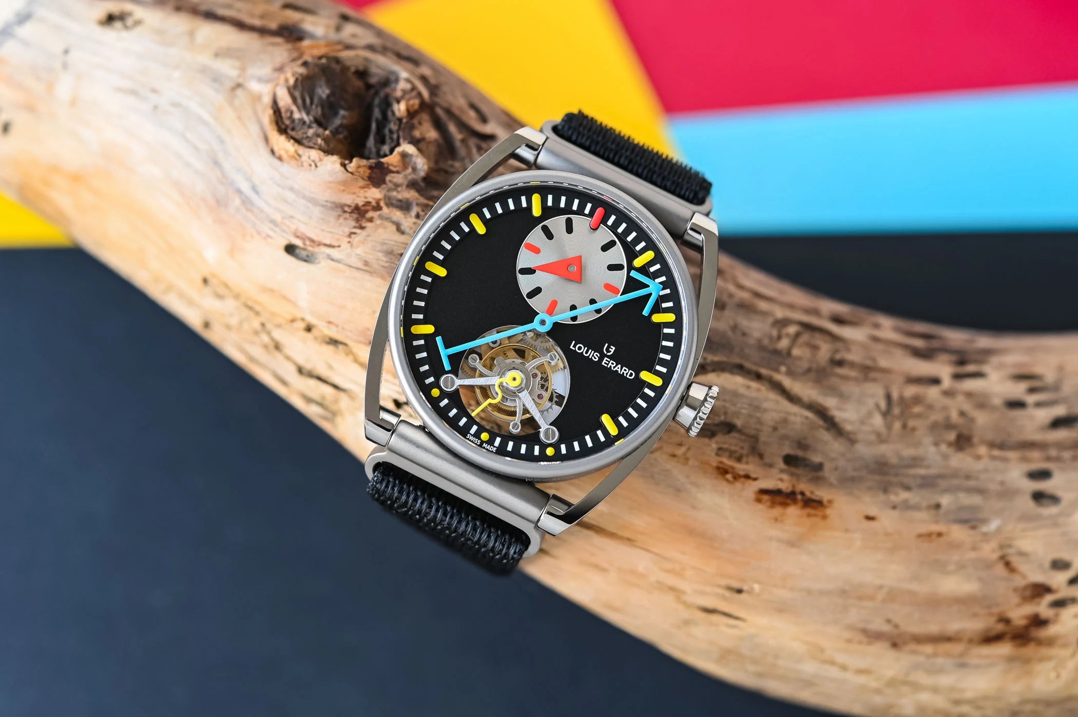 Introducing the Louis Erard x Alain Silberstein Black Régulateur Tourbillon