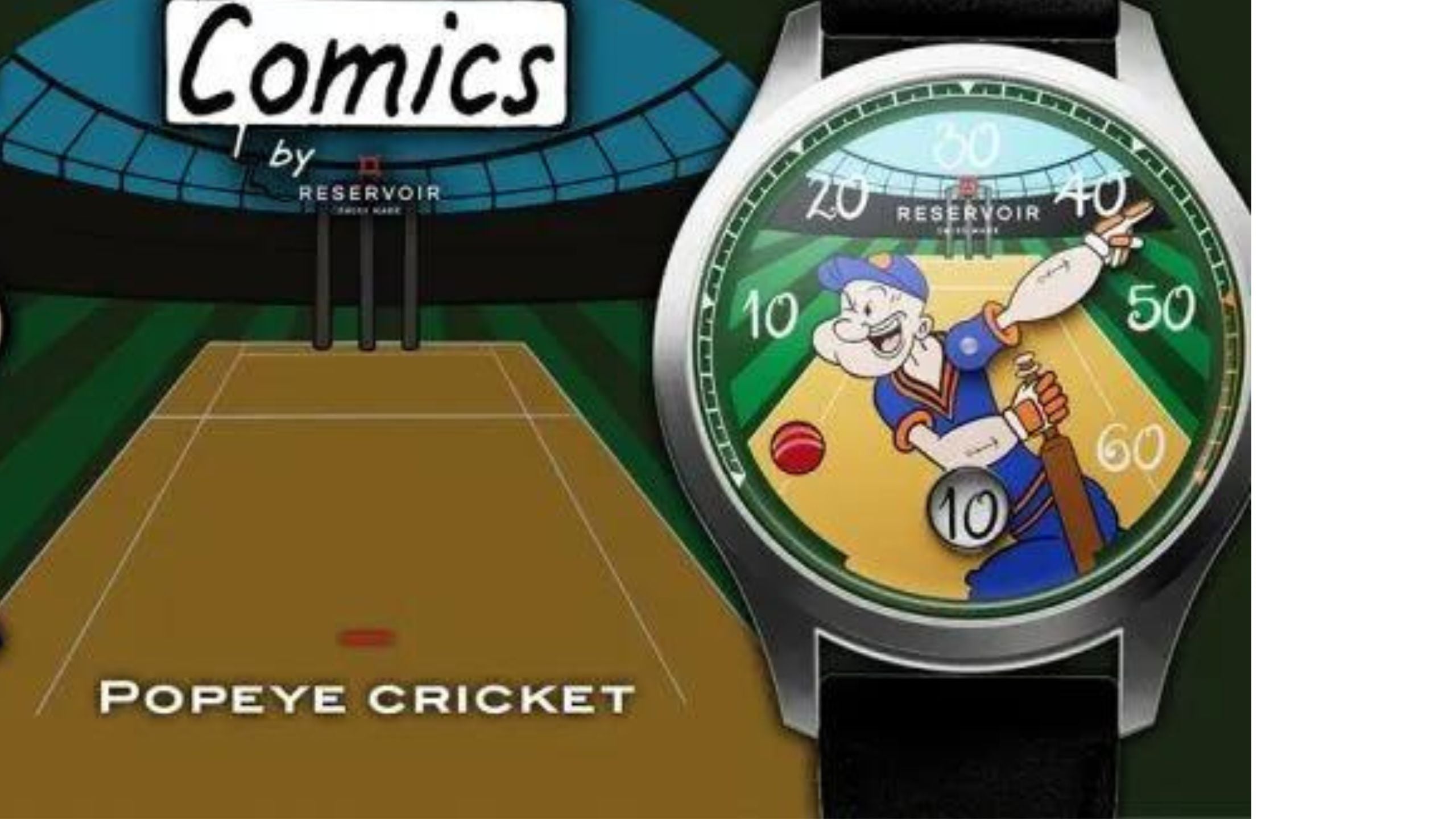 The Reservoir X Popeye Cricket - Limited Edition