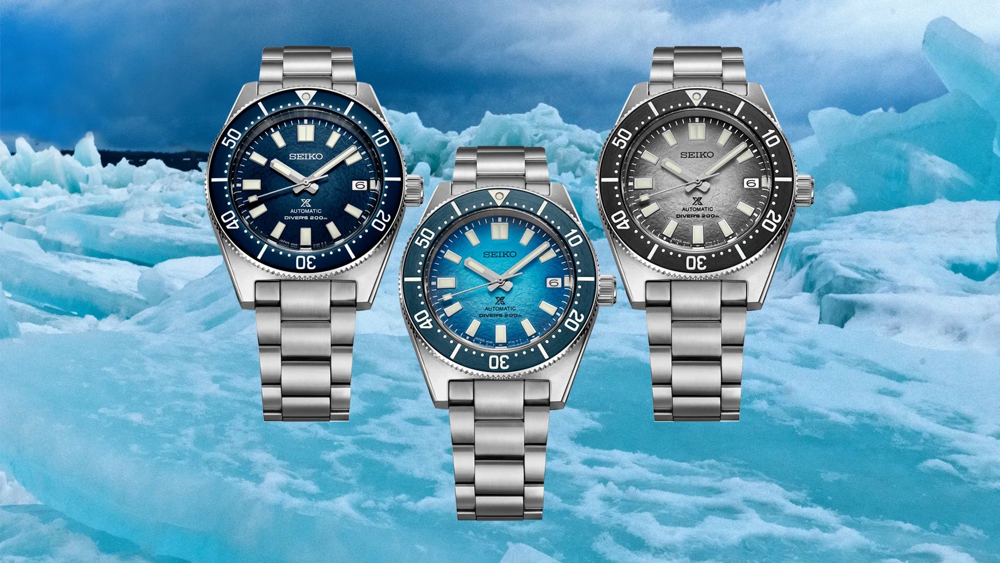 Seiko's Special Edition Prospex inspired by American cold-water diving locations