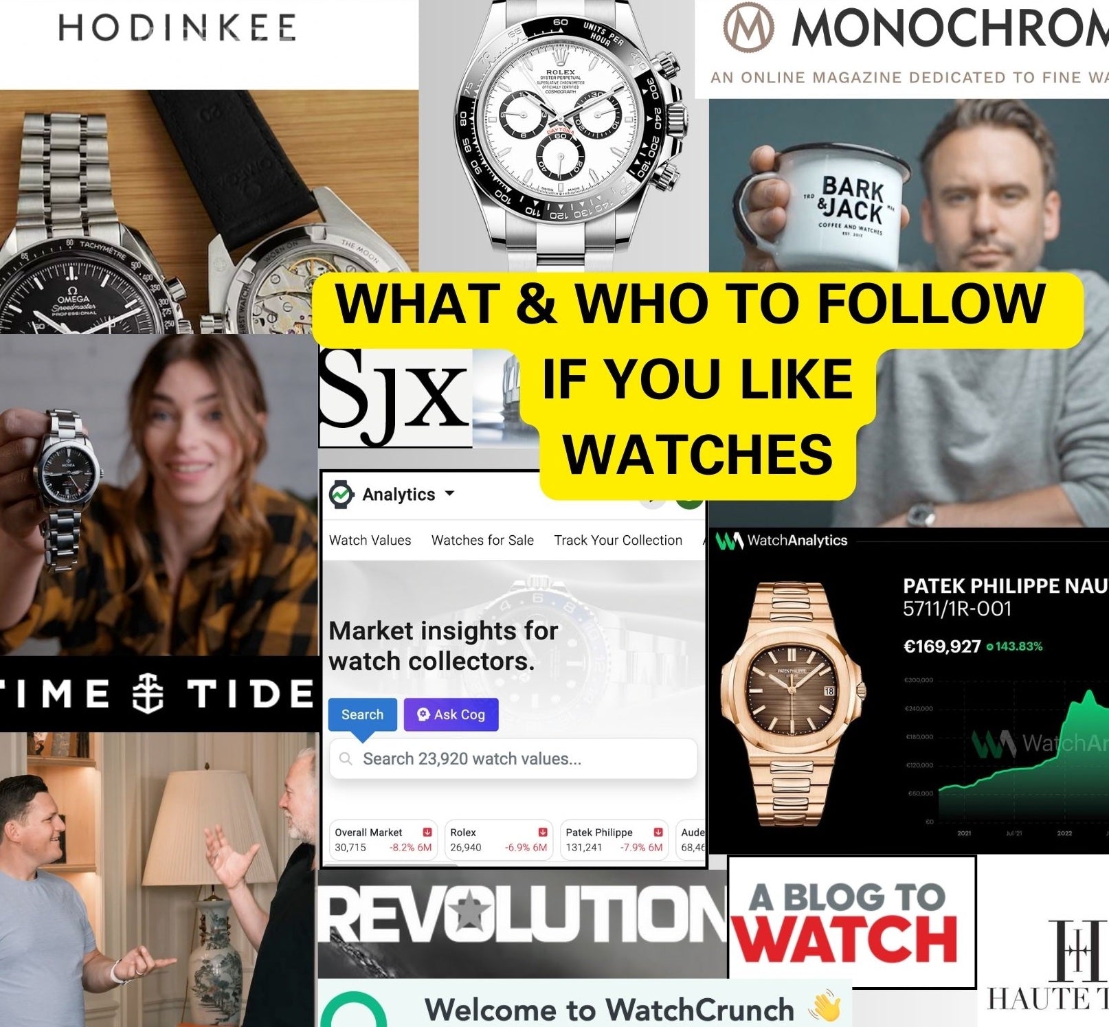 14 sites, platforms and channels for watch enthusiasts