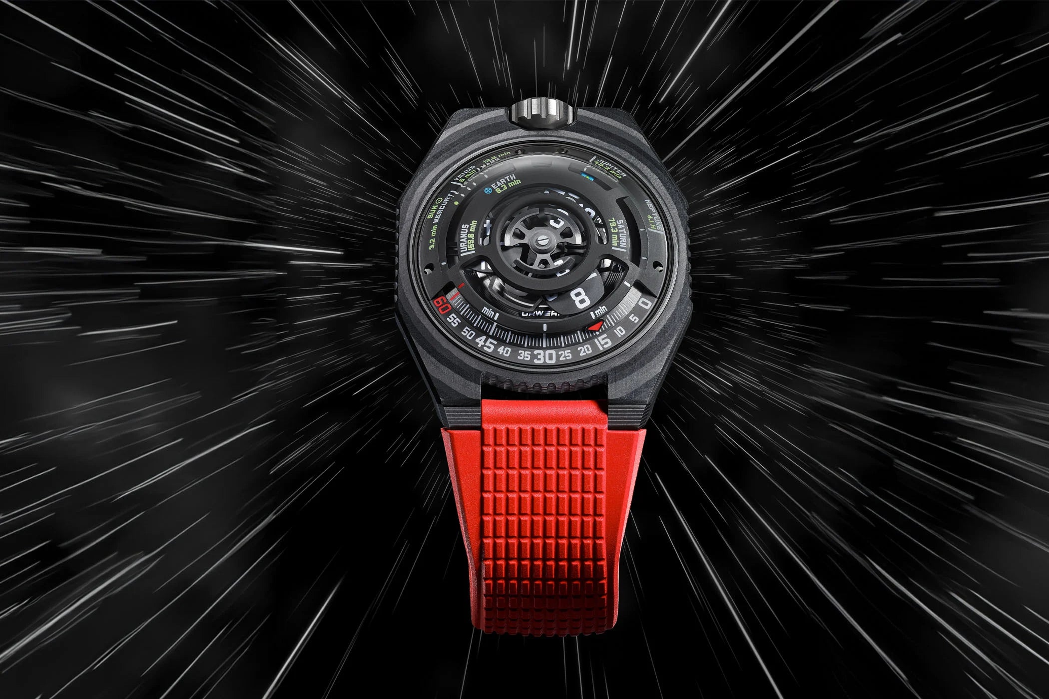 The Cosmos on Your Wrist: The Urwerk UR-100V LightSpeed